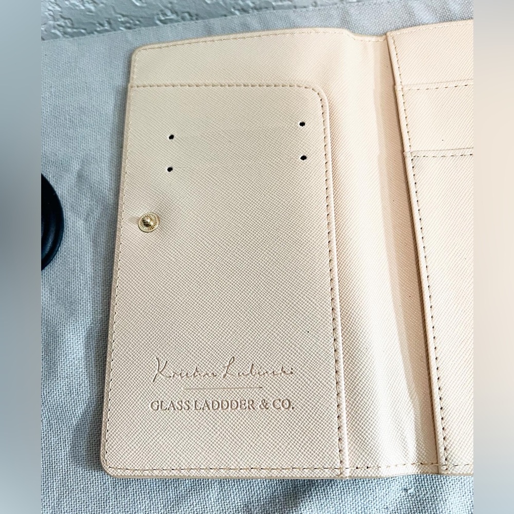 Hand Painted by me!! Kristina Lubinski Travel Wallet - Picture 3 of 8